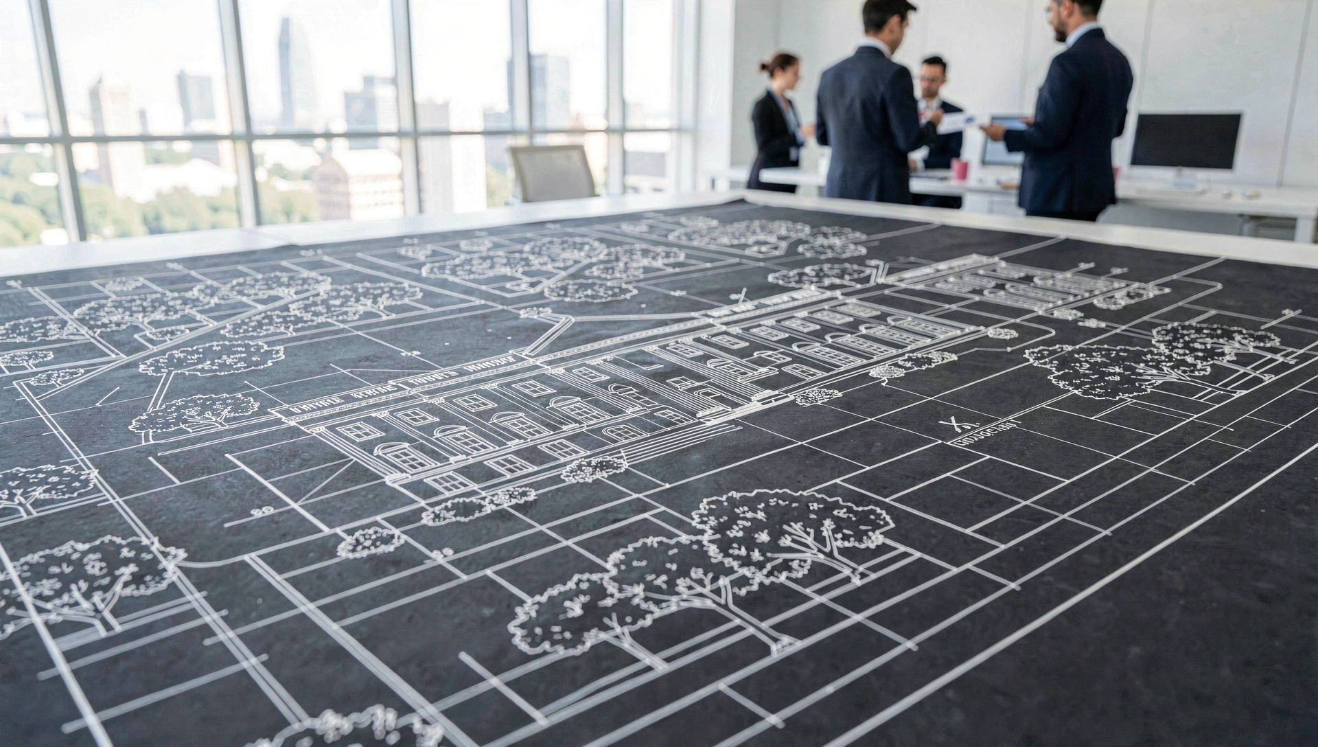 DC Blueprint Backdrop